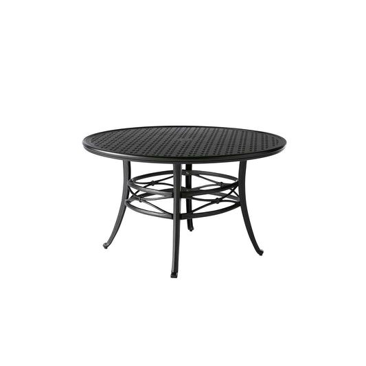 Napa 9000 Series 48 Inch Round Umbrella Dining Table