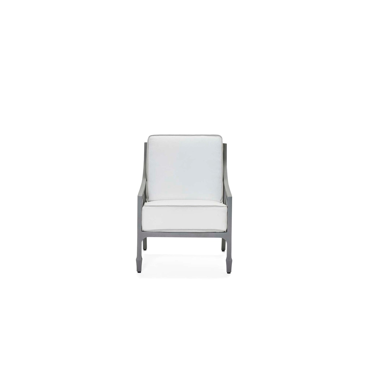 Alberti Cast Aluminum Lounge Chair with Cushions