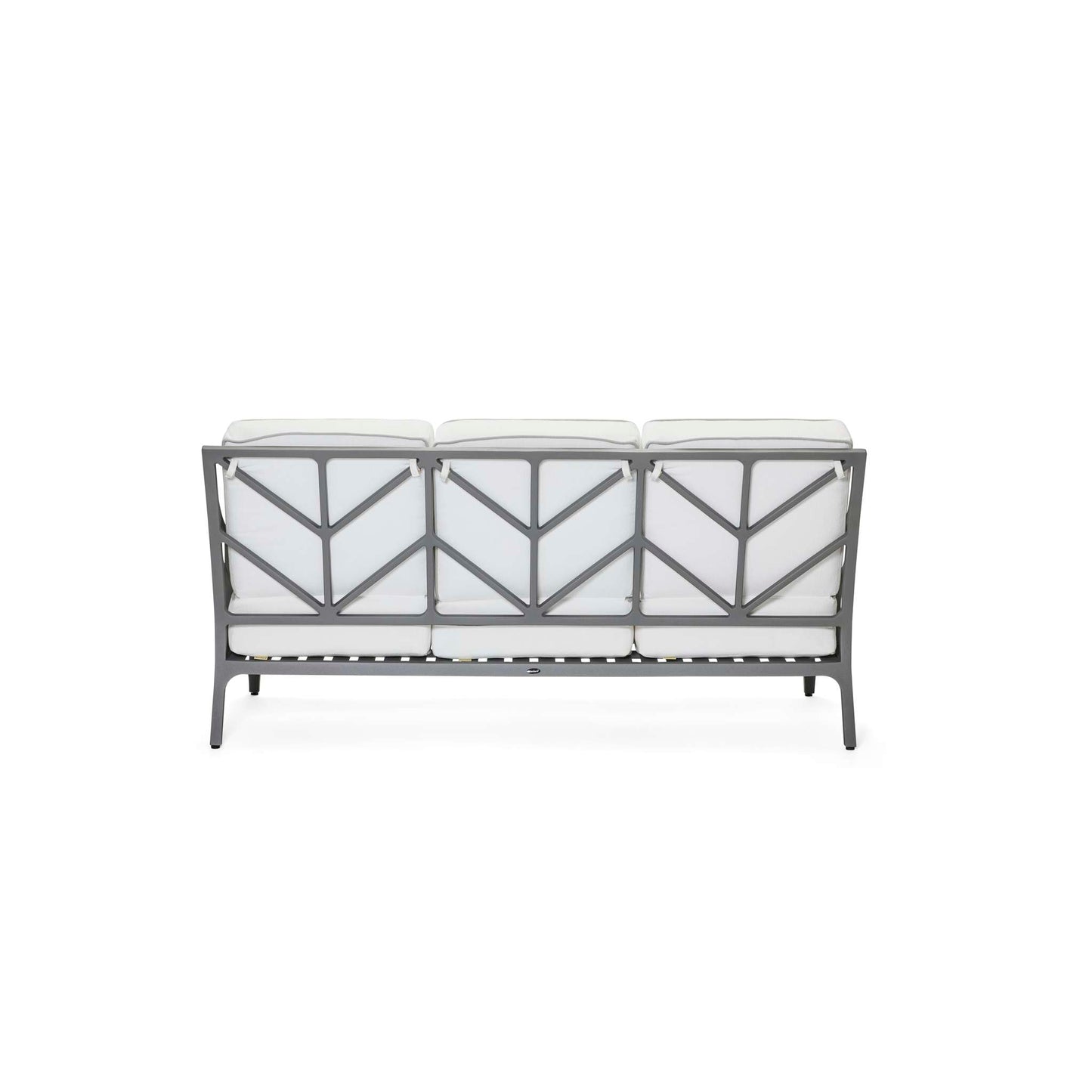 Alberti Cast Aluminum Sofa with Cushions