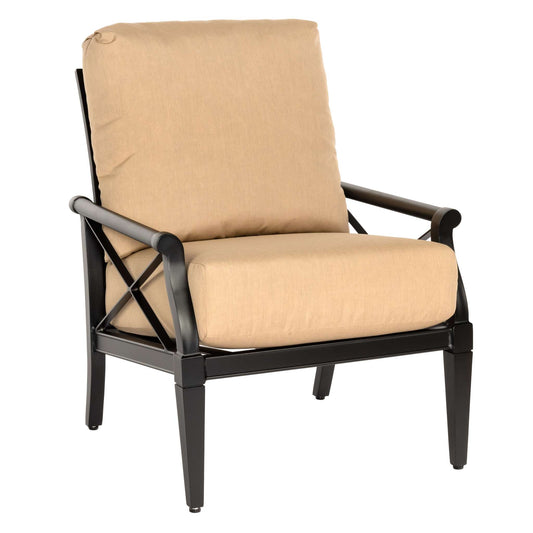 Andover Aluminum Lounge Chair with Cushion