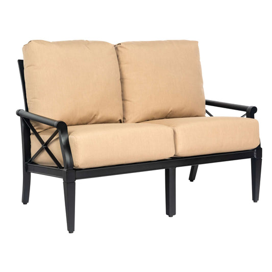 Andover Aluminum Loveseat with Cushions