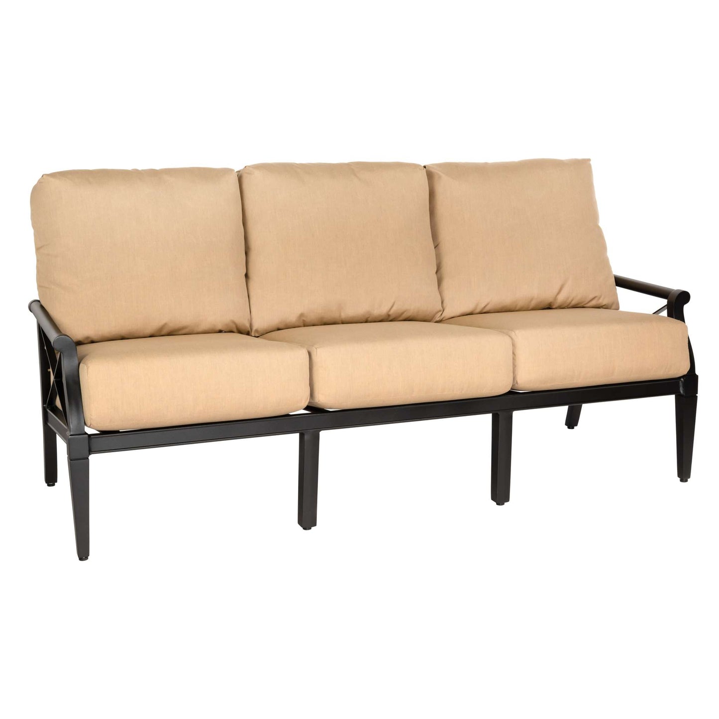 Andover Aluminum Sofa with Cushions