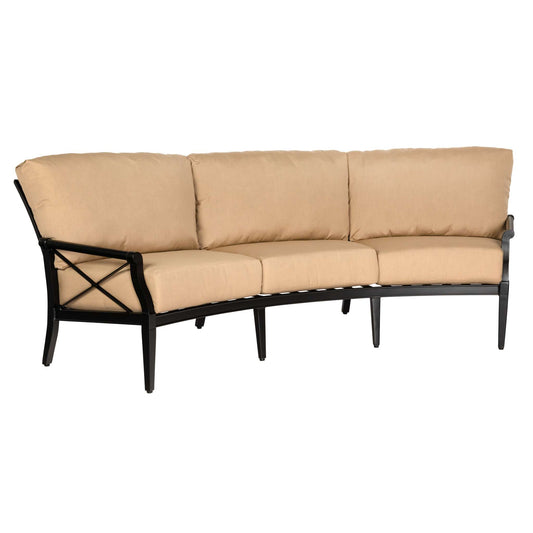 Andover Crescent Sofa with Cushion