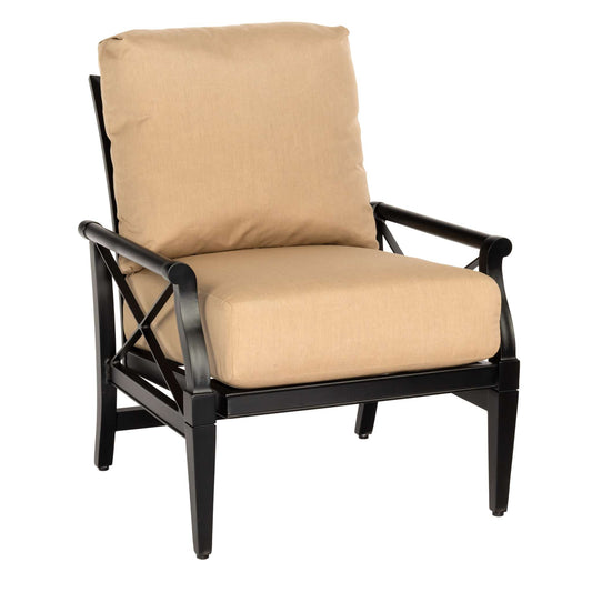 Andover Aluminum Rocking Lounge Chair with Cushion