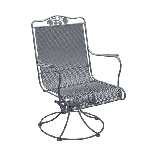 Briarwood High Back Swivel Rocker with Optional Seat Cushion