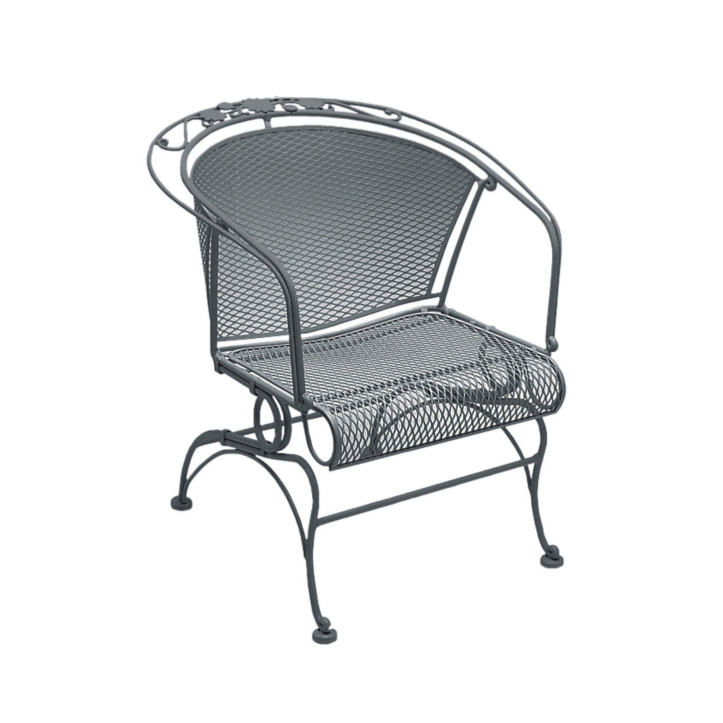 Briarwood Coil Spring Barrel Chair with Optional Seat Cushion