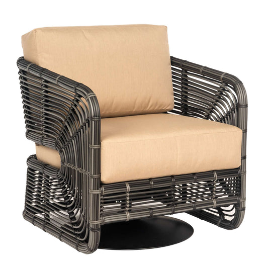 Carver Swivel Lounge Chair with Cushion