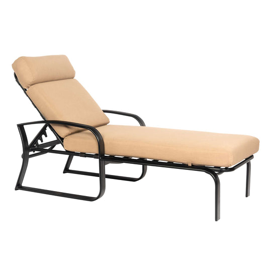 Cayman Isle Cushion Adjustable Chaise Lounge with Cushion