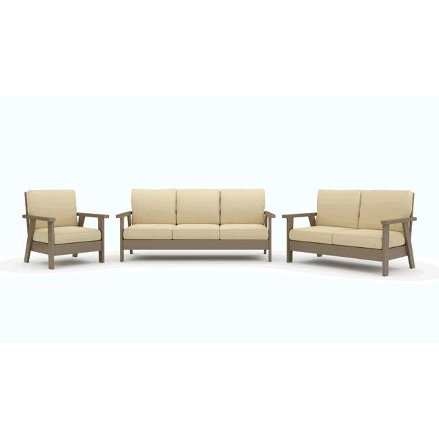 Hartwell Deep Seating Sofa with cushions