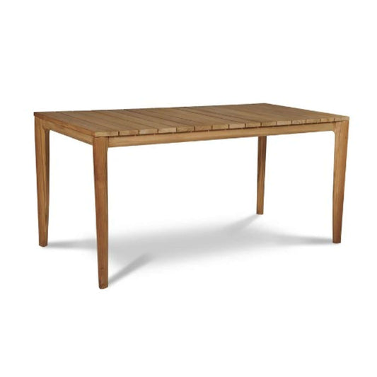 Del Ray Rectangular Table with Vertical Slats