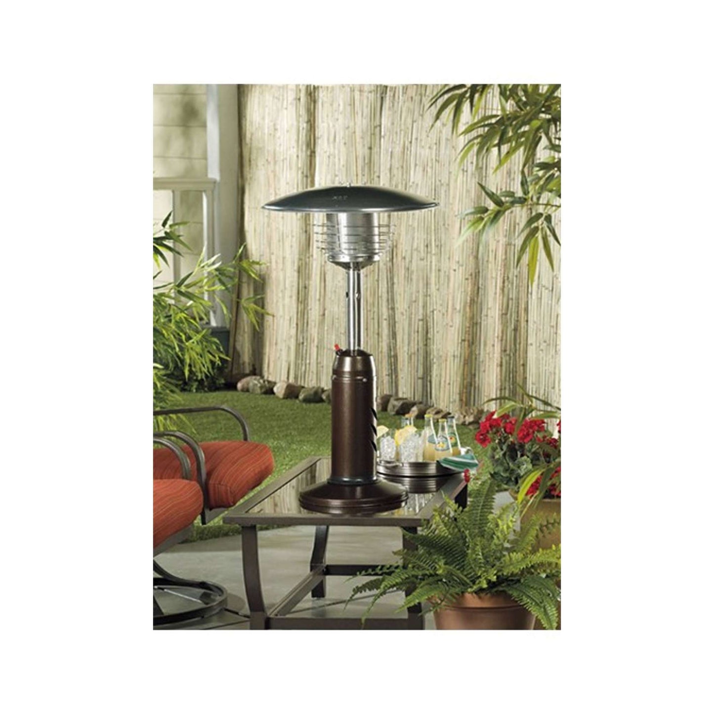 38 Inch Tall Outdoor Tabletop/Portable  Patio Heater