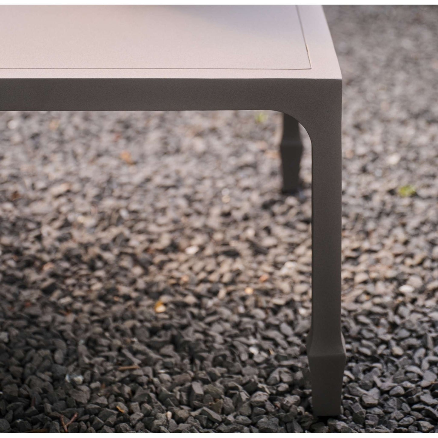 Alberti Cast Aluminum Coffee Table