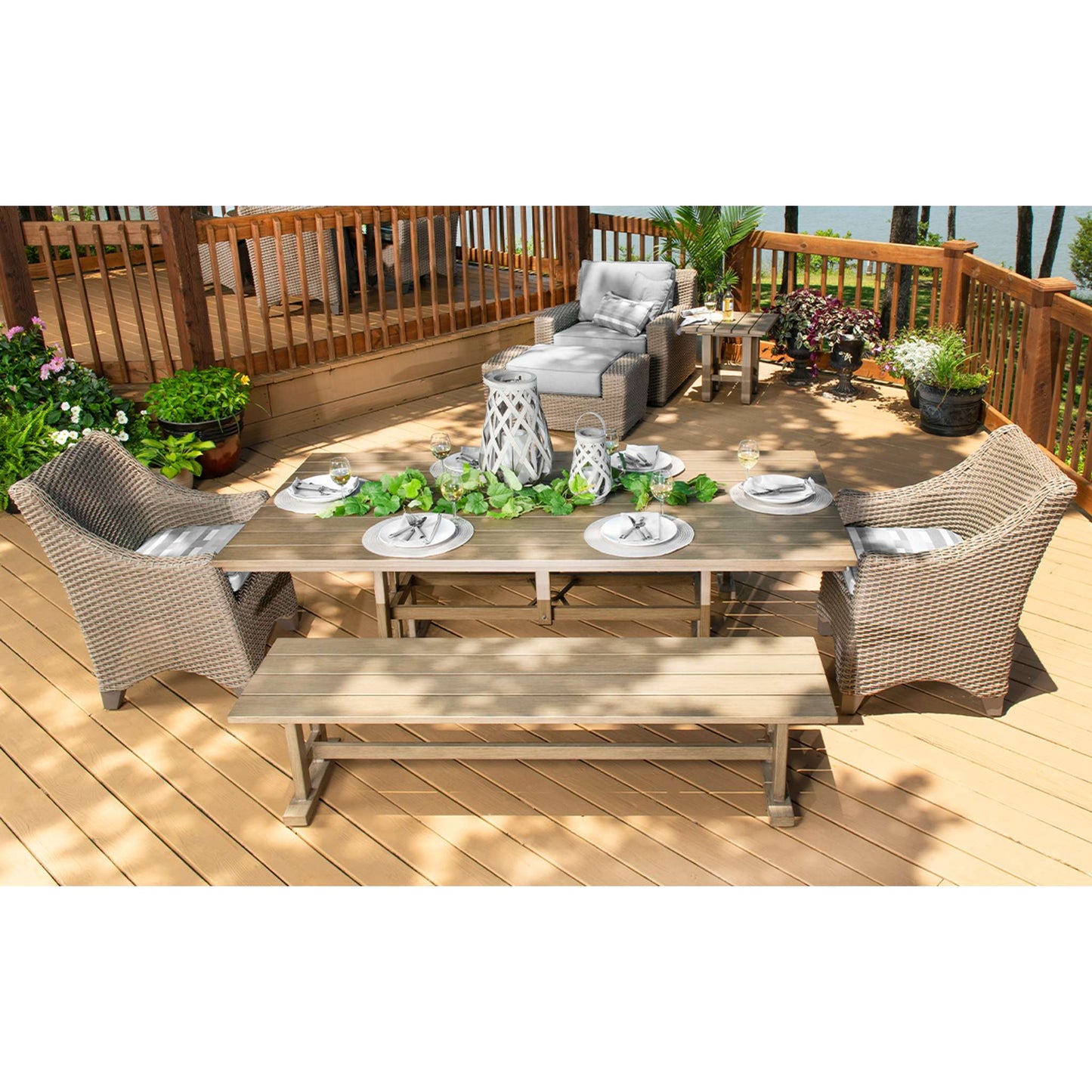 Augusta Lounge Chair with Cushion