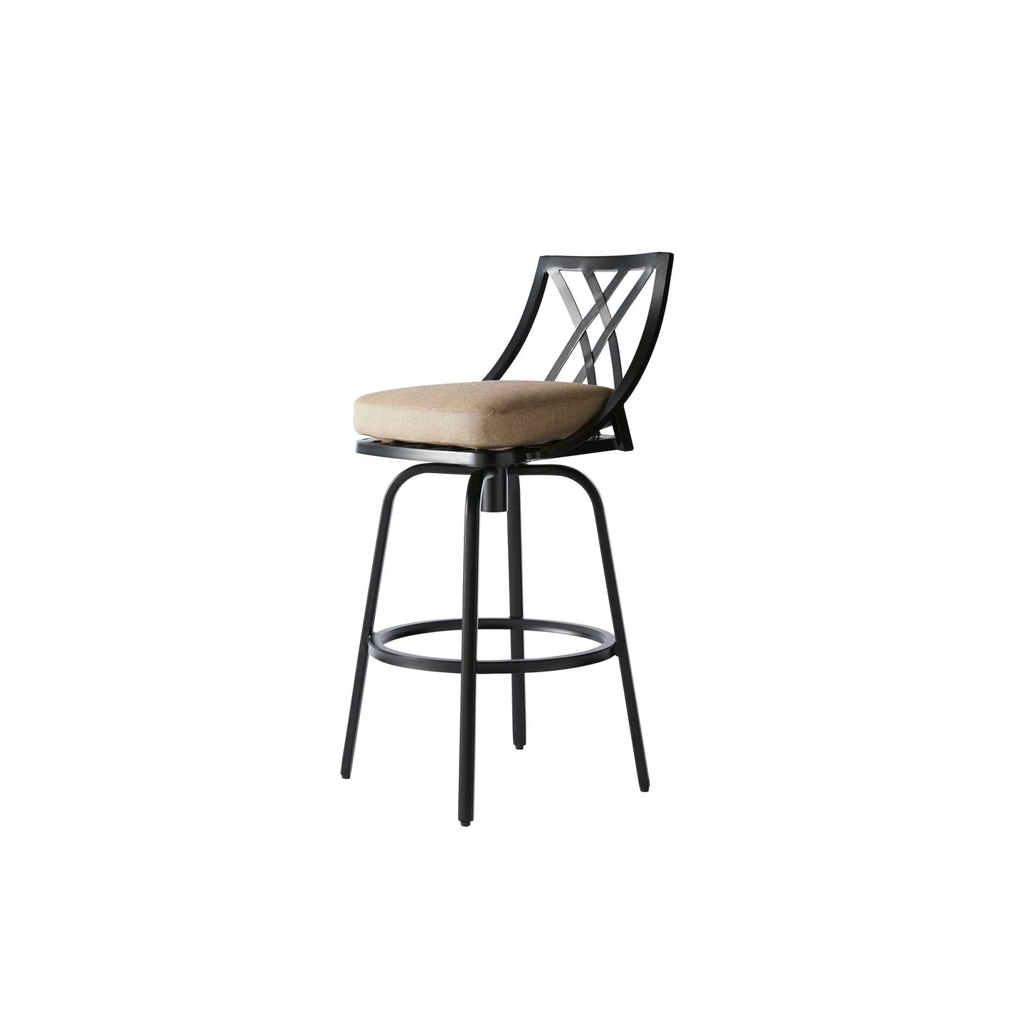 M-Series Cushion Aluminum Swivel Bar Stool