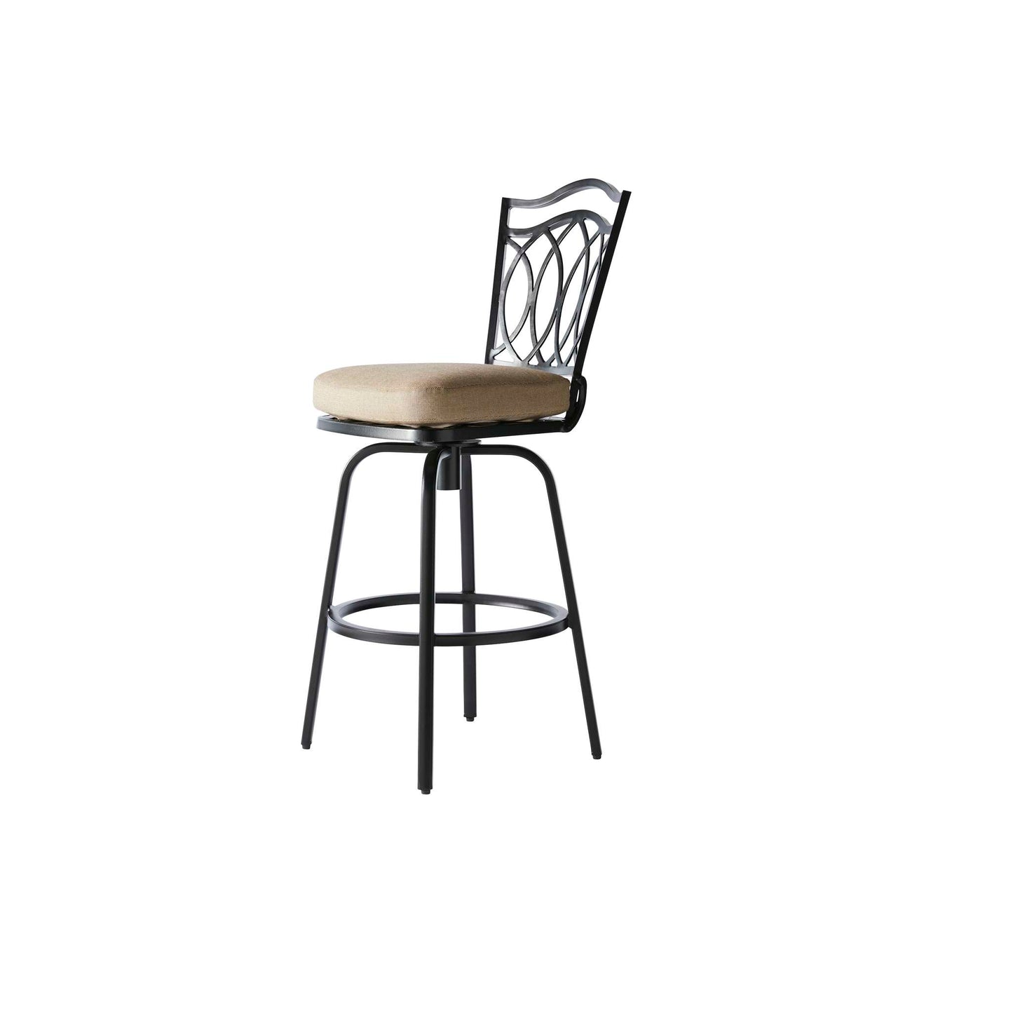 M-Series Cushion Aluminum Swivel Bar Stool