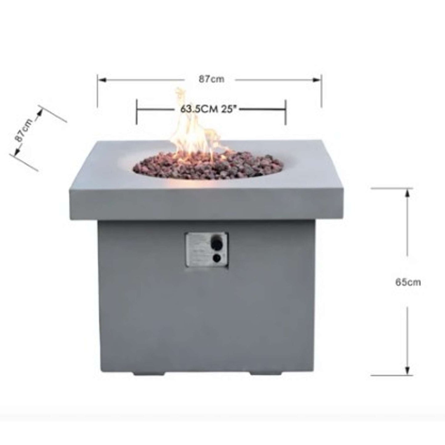 Burlington Gas Fire Table