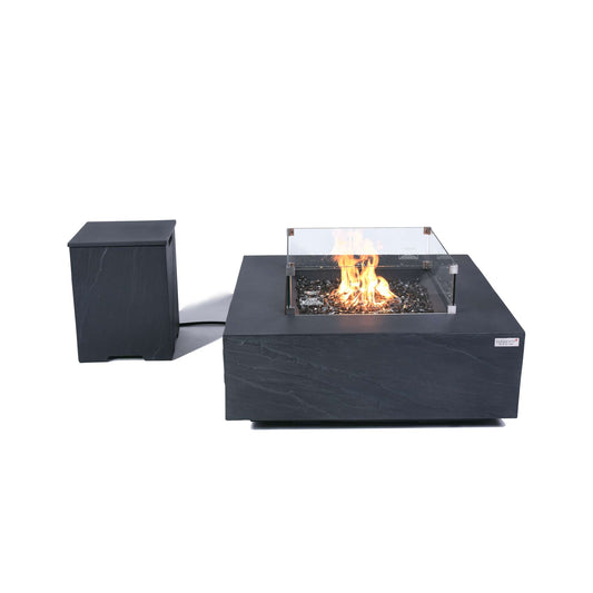 Elementi Plus Roraima 40" Square Fire Table