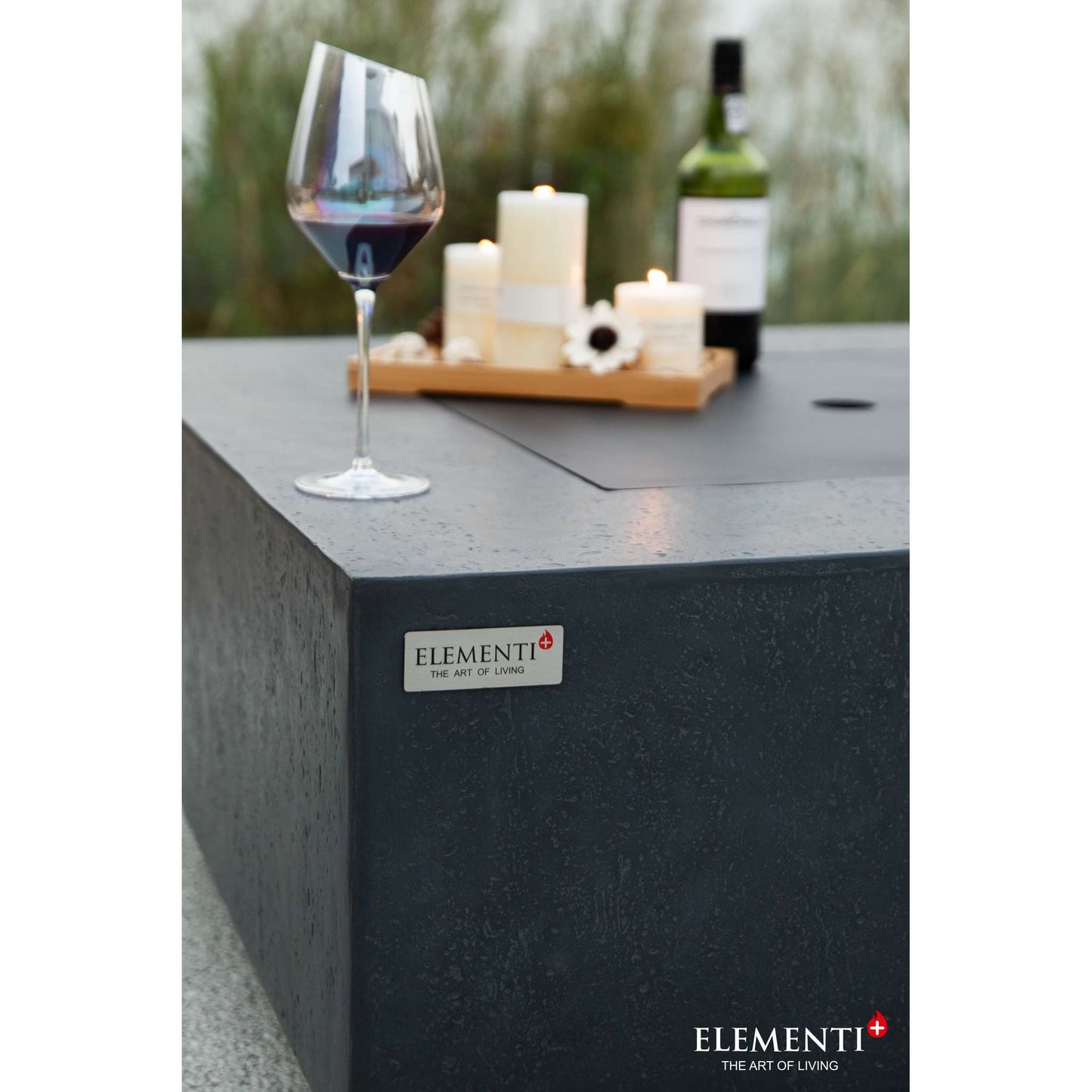 Elementi Plus Bergen Square Fire Table