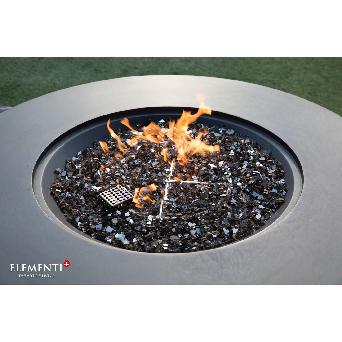 Elementi Plus Nimes 40.9" Round Fire Table