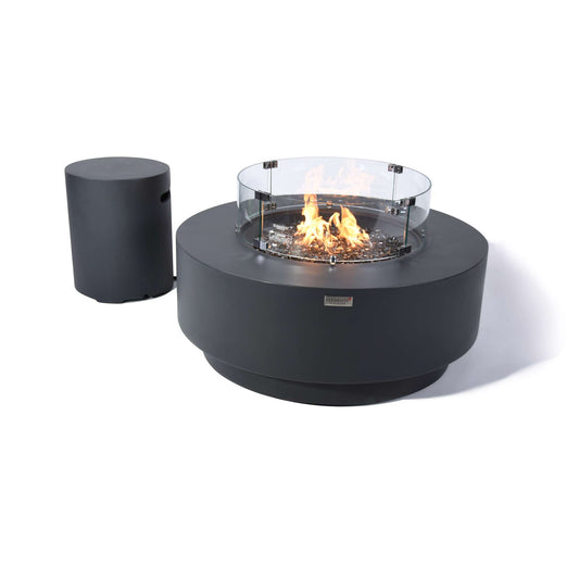 Elementi Plus Nimes 40.9" Round Fire Table