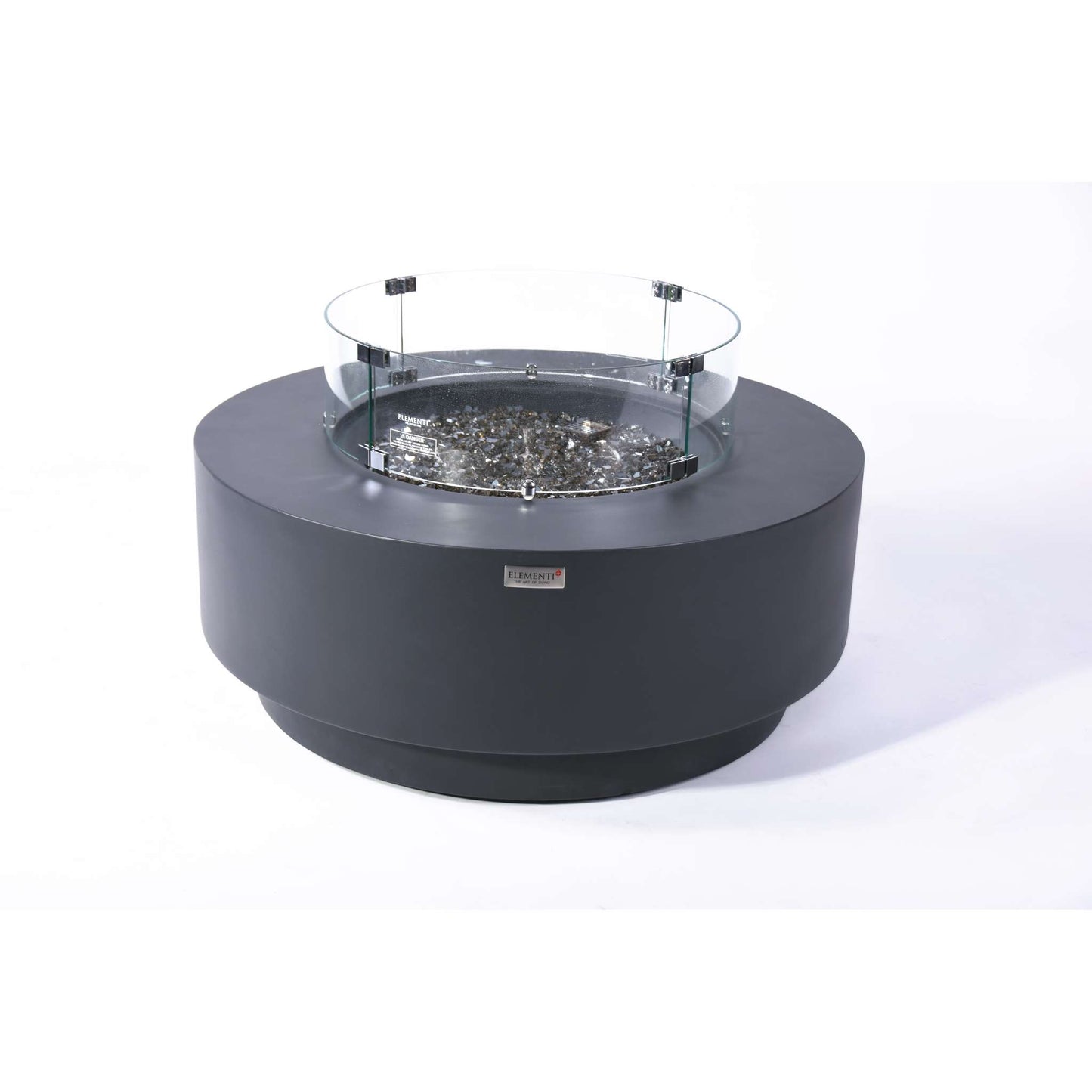 Elementi Plus Nimes 40.9" Round Fire Table