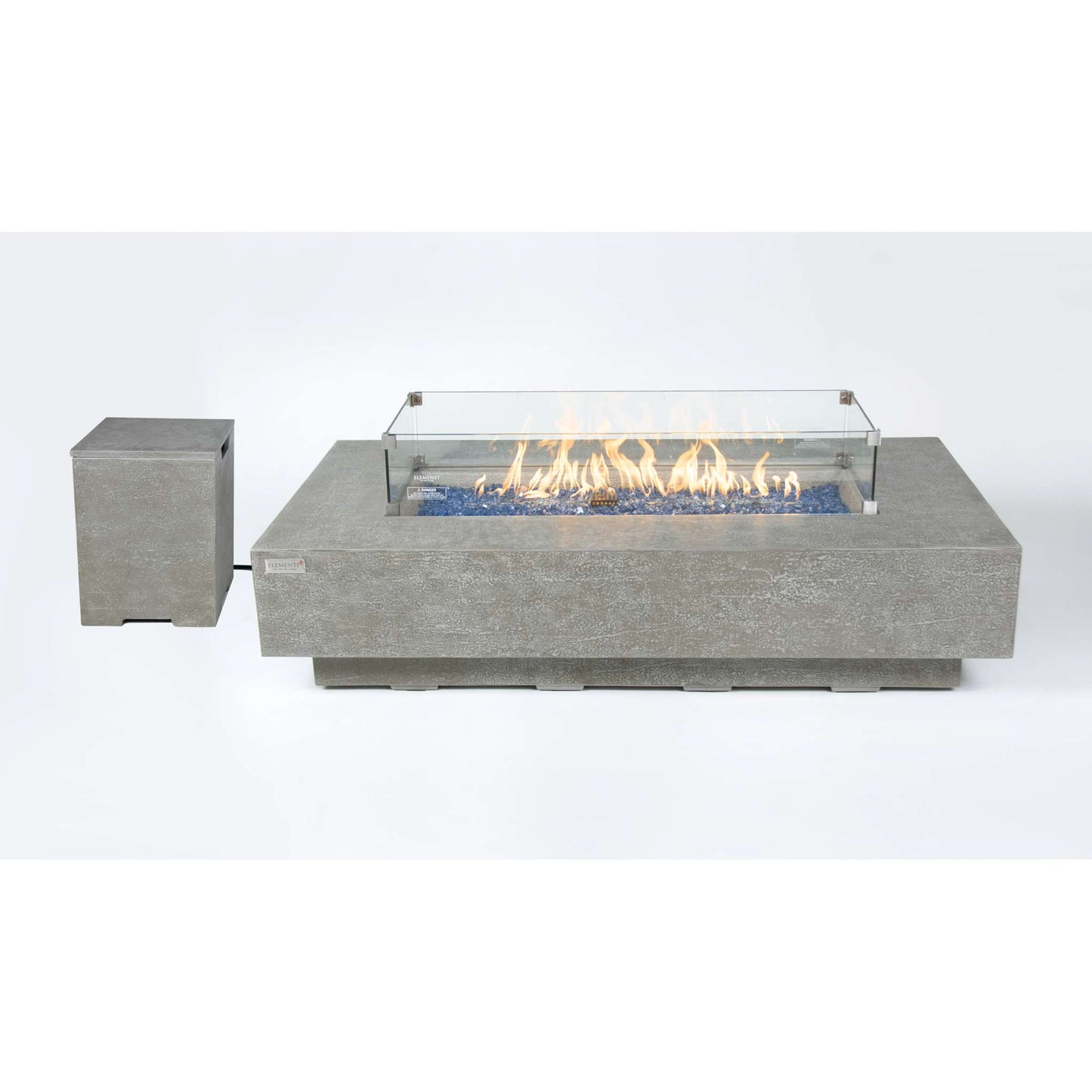 Elementi Plus Riviera 32" x 60" Rectangle Fire Table