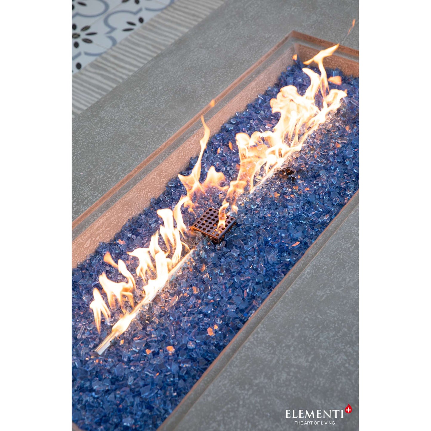 Elementi Plus Riviera 32" x 60" Rectangle Fire Table