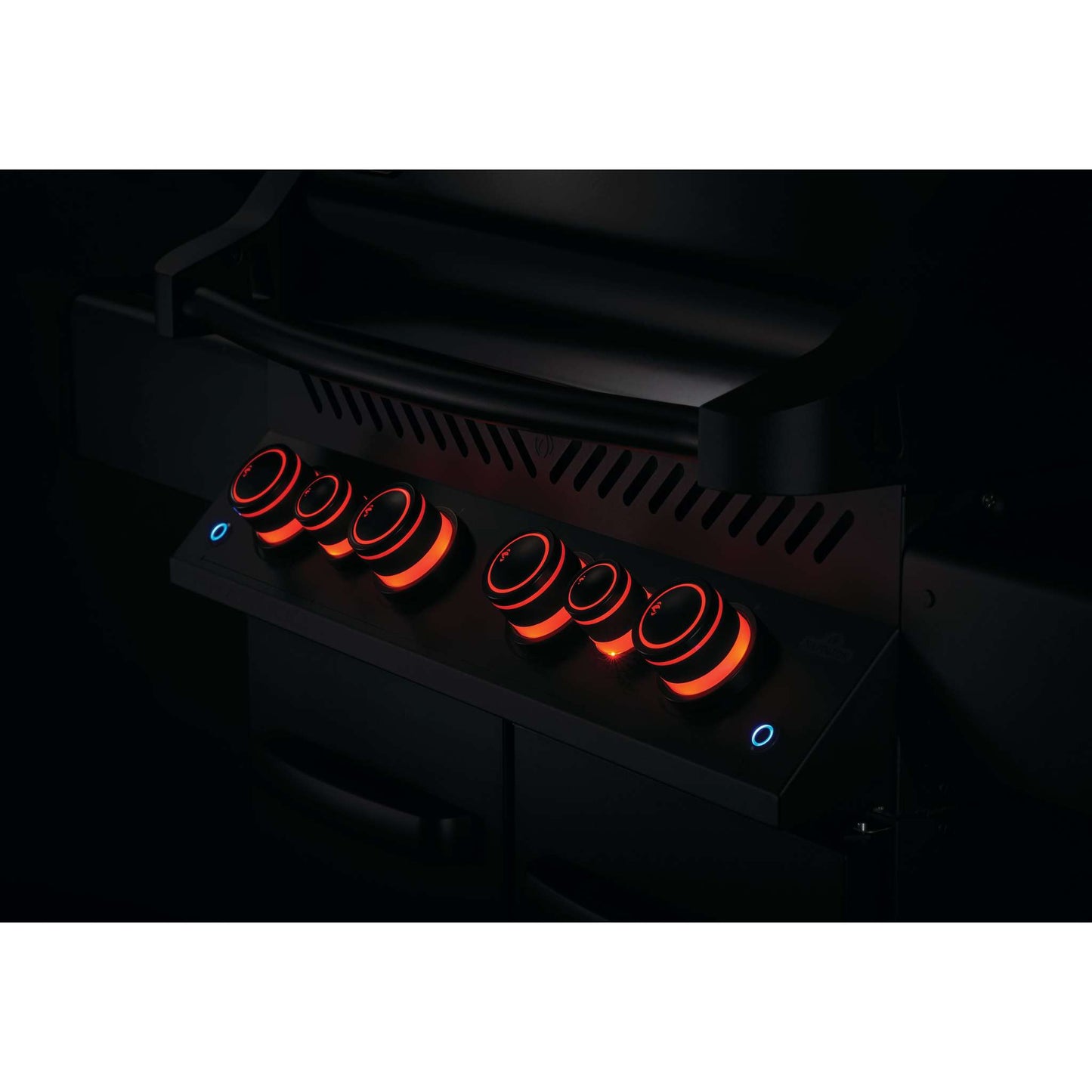 PHANTOM Prestige 500 RSIB Gas Grill with Infrared Side and Rear Burners in Silky Matte Black (No Stainless Steel Accents)