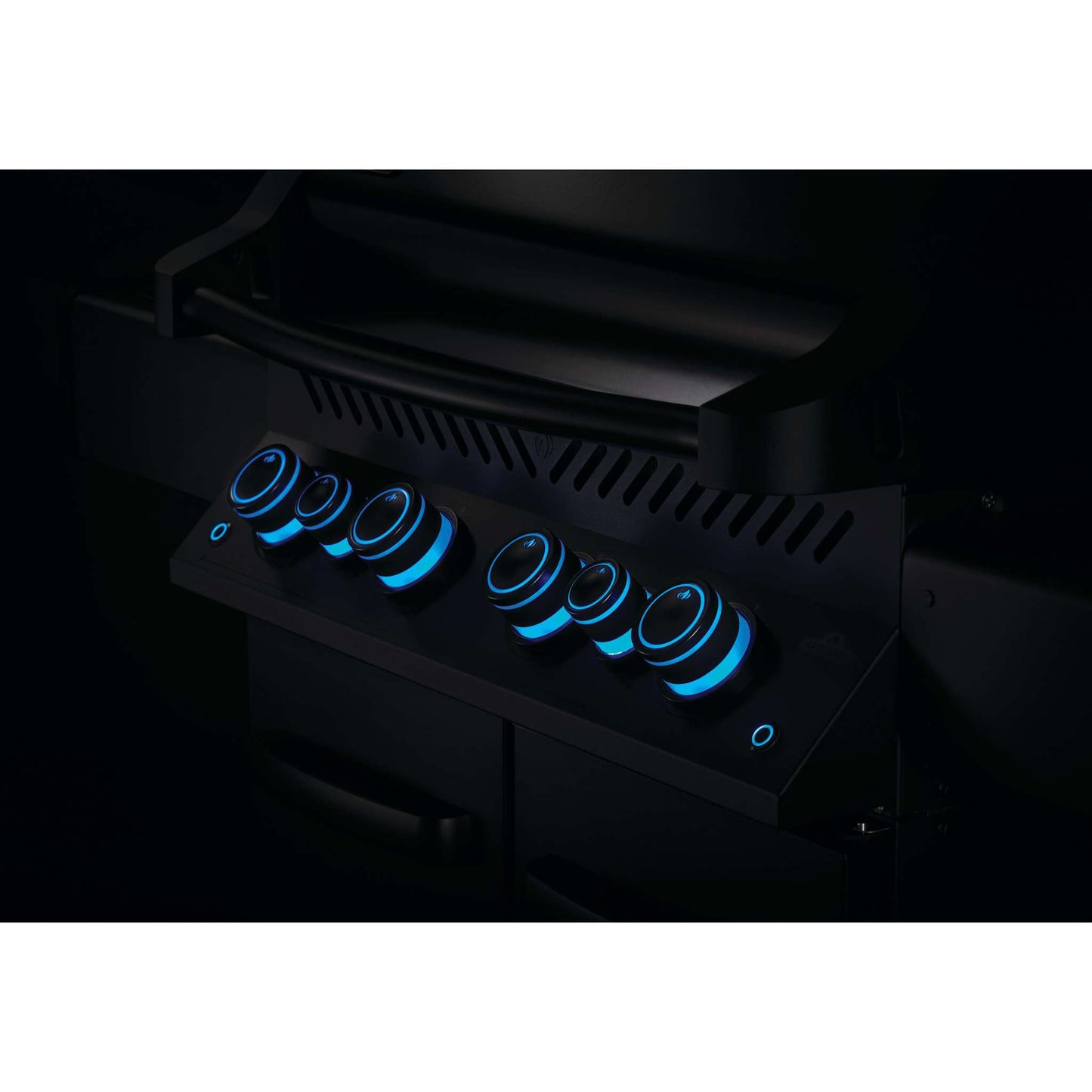 PHANTOM Prestige 500 RSIB Gas Grill with Infrared Side and Rear Burners in Silky Matte Black (No Stainless Steel Accents)