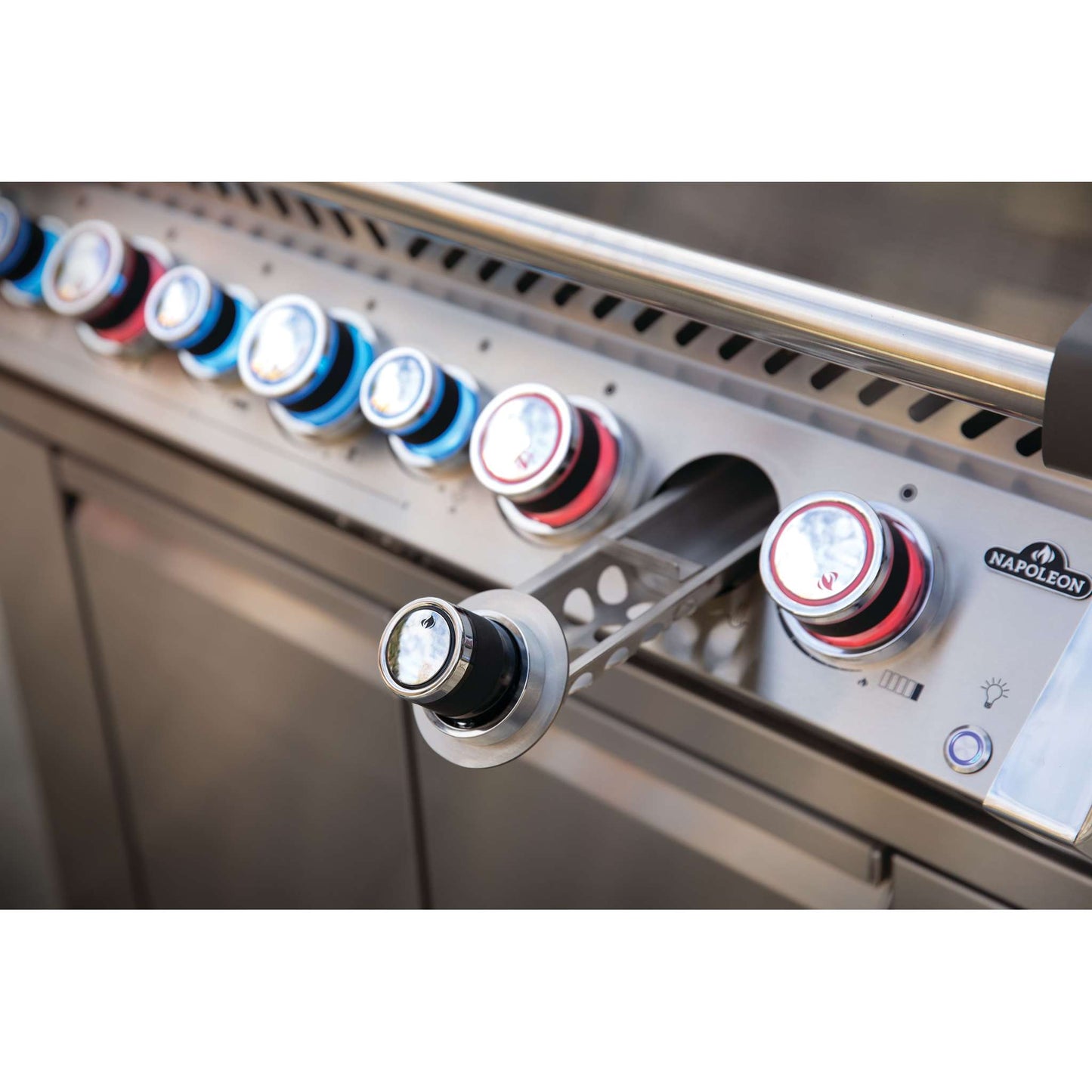 Prestige Pro 665 RSIB Gas Grill with Infrared Rear and Side Burners in Stainless Steel