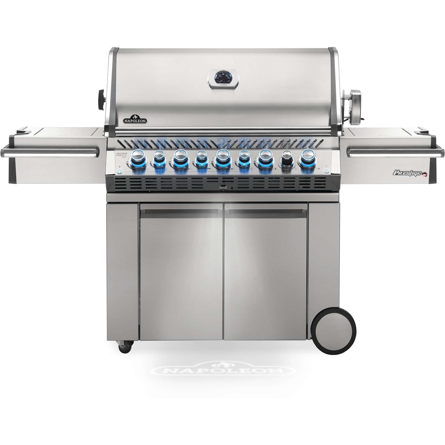 Prestige Pro 665 RSIB Gas Grill with Infrared Rear and Side Burners in Stainless Steel