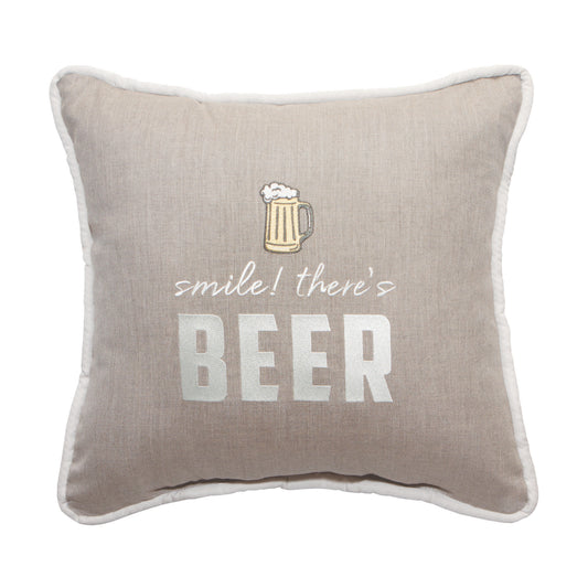 Peak Season Smile, There's Beer! Embroidery