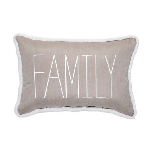 Peak Season 14 x 20 FAMILY Embroidery - Cast Ash