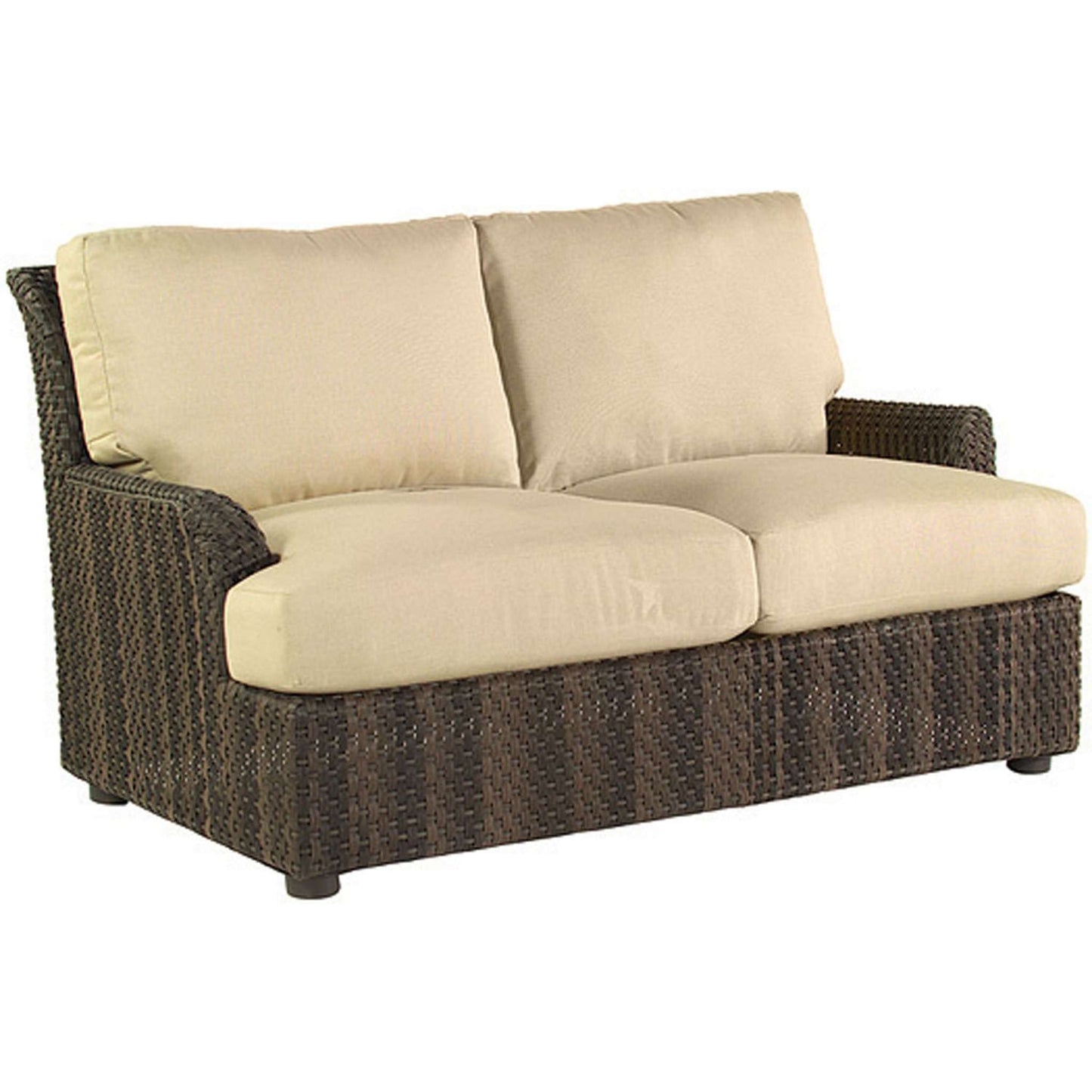 Aruba Woven Love Seat with Cushion