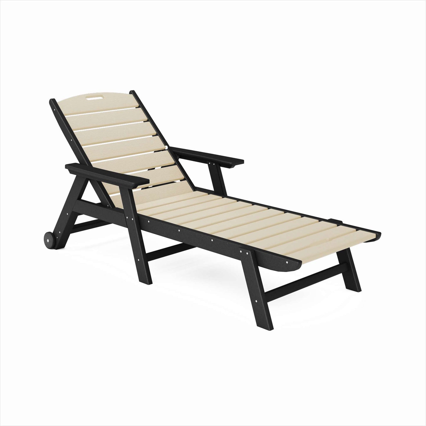 St. Simon Flat Chaise Lounge with Optional Cushion