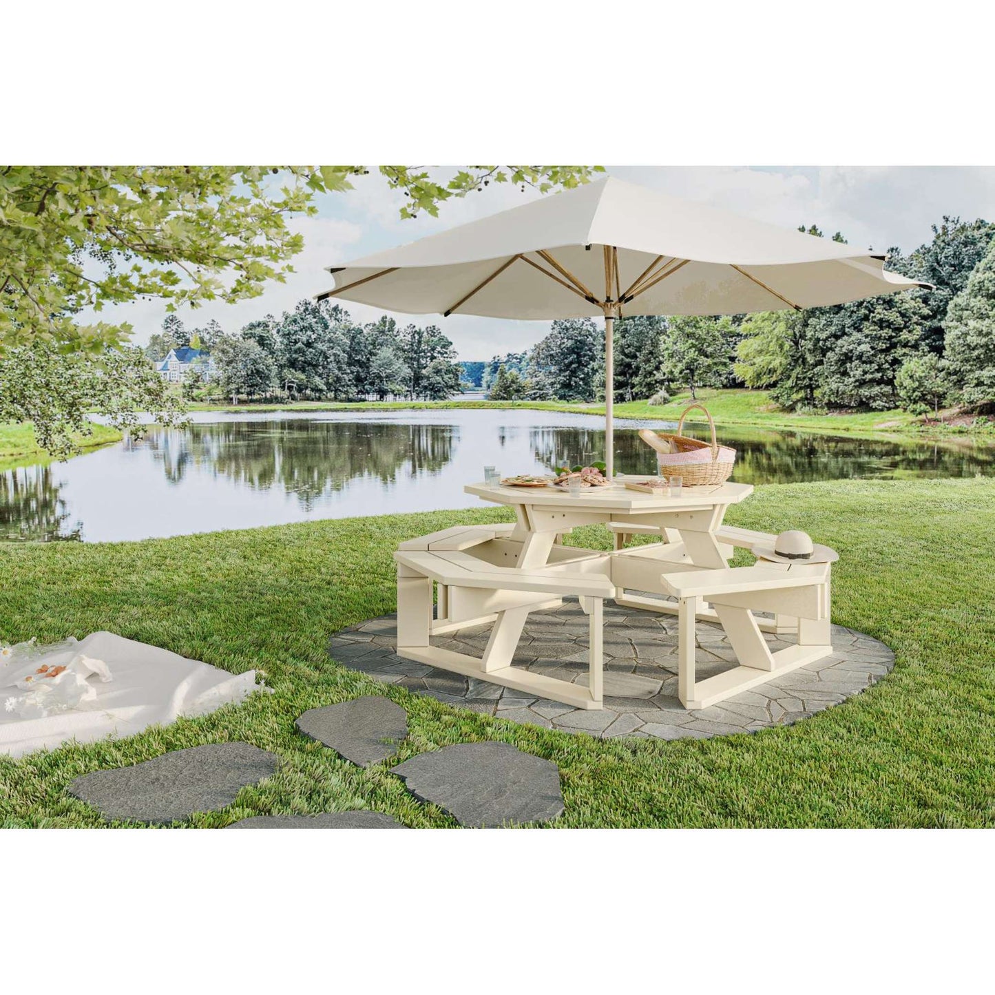 Tables Octagon Picnic Table