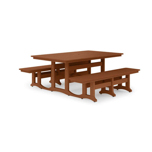 Tables 39x72 Picnic Table w/ Bench Dining High