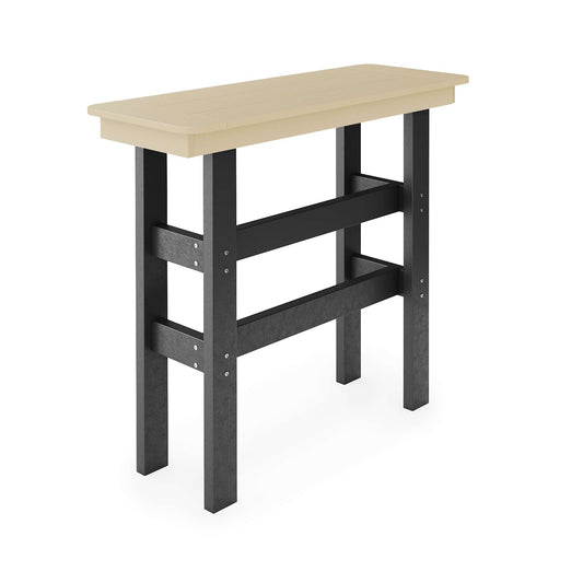 Savannah 48  Inch   Rail Hugger Bar Table - Balcony Table