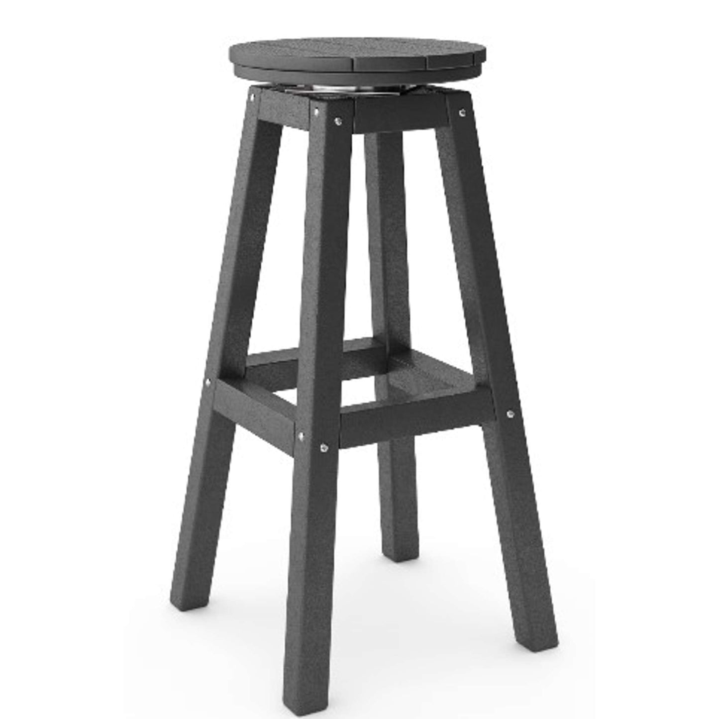 St. Simon 14 Inch Round Bar Stool with Swivel