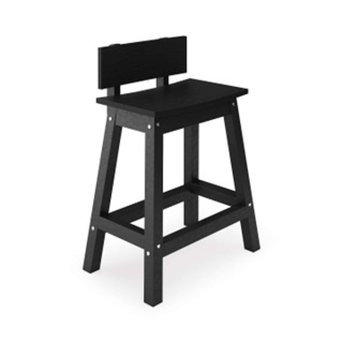 Savannah Saddle Counter Stool with  Back