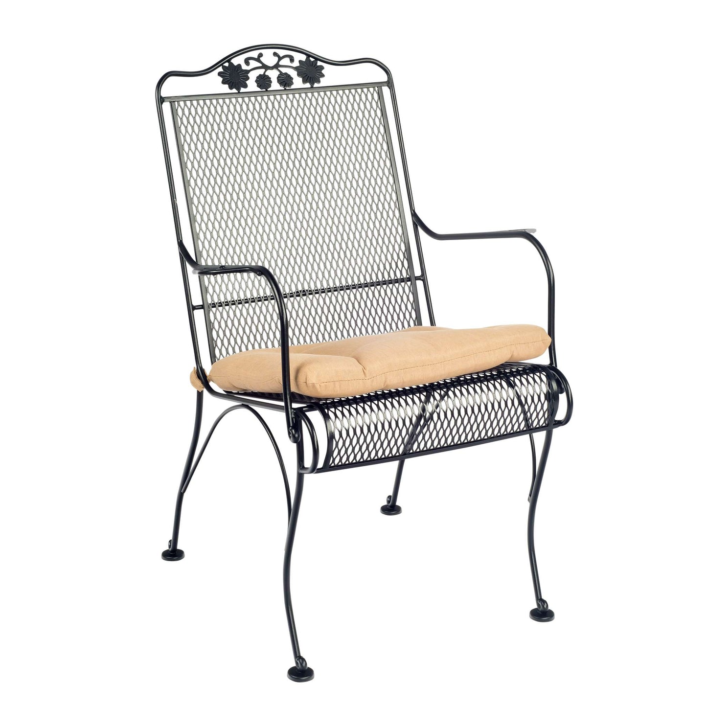 Briarwood High Back Dining Arm Chair with Optional Seat Cushion