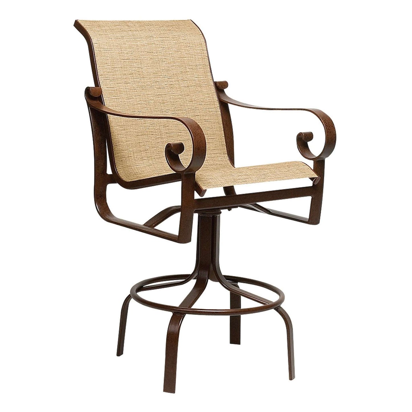 Belden Sling Swivel Bar Stool