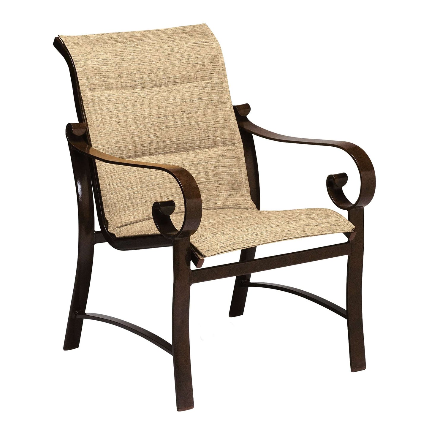 Belden Padded Sling Dining Arm Chair