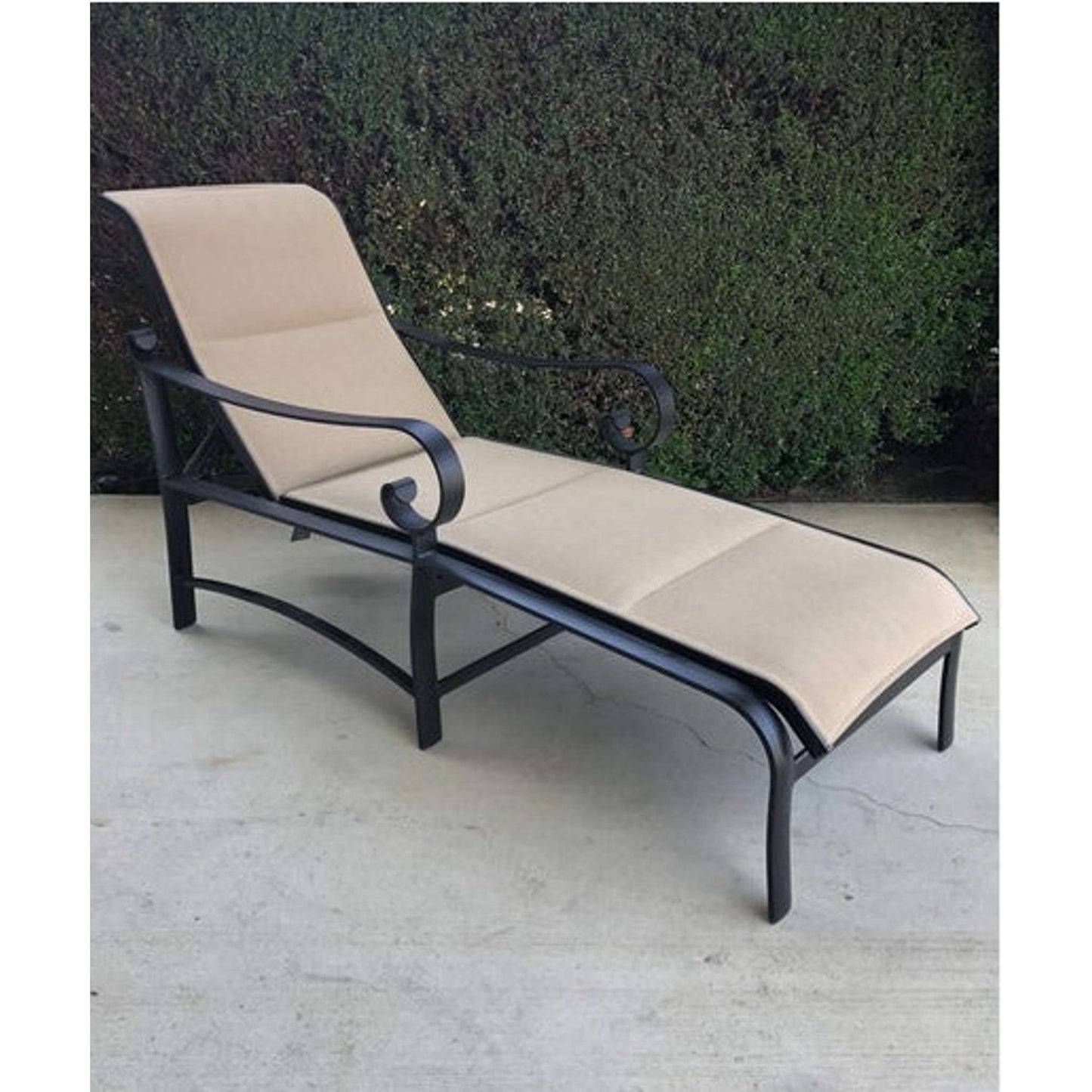 Belden Padded Sling Adjustable Chaise Lounge