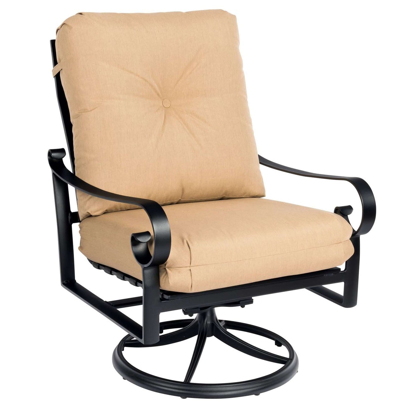 Belden Cushion Big Man's Swivel Rocking Lounge Chair