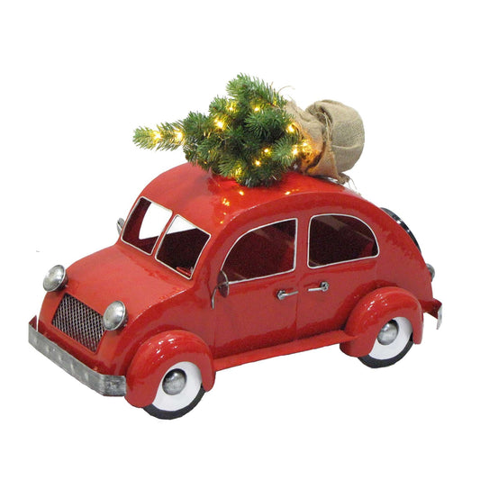 Christmas 1970's Inspired Christmas Tree Car