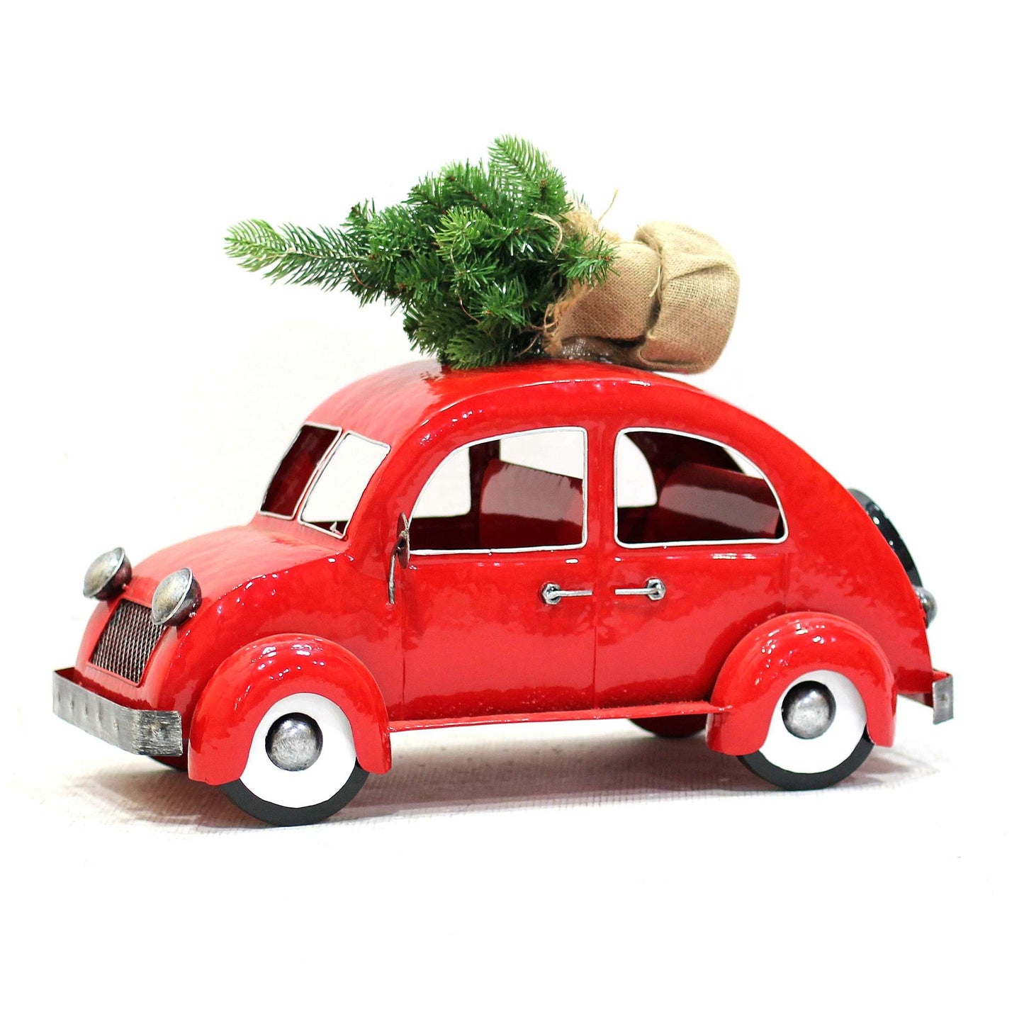 Christmas 1970's Inspired Christmas Tree Car