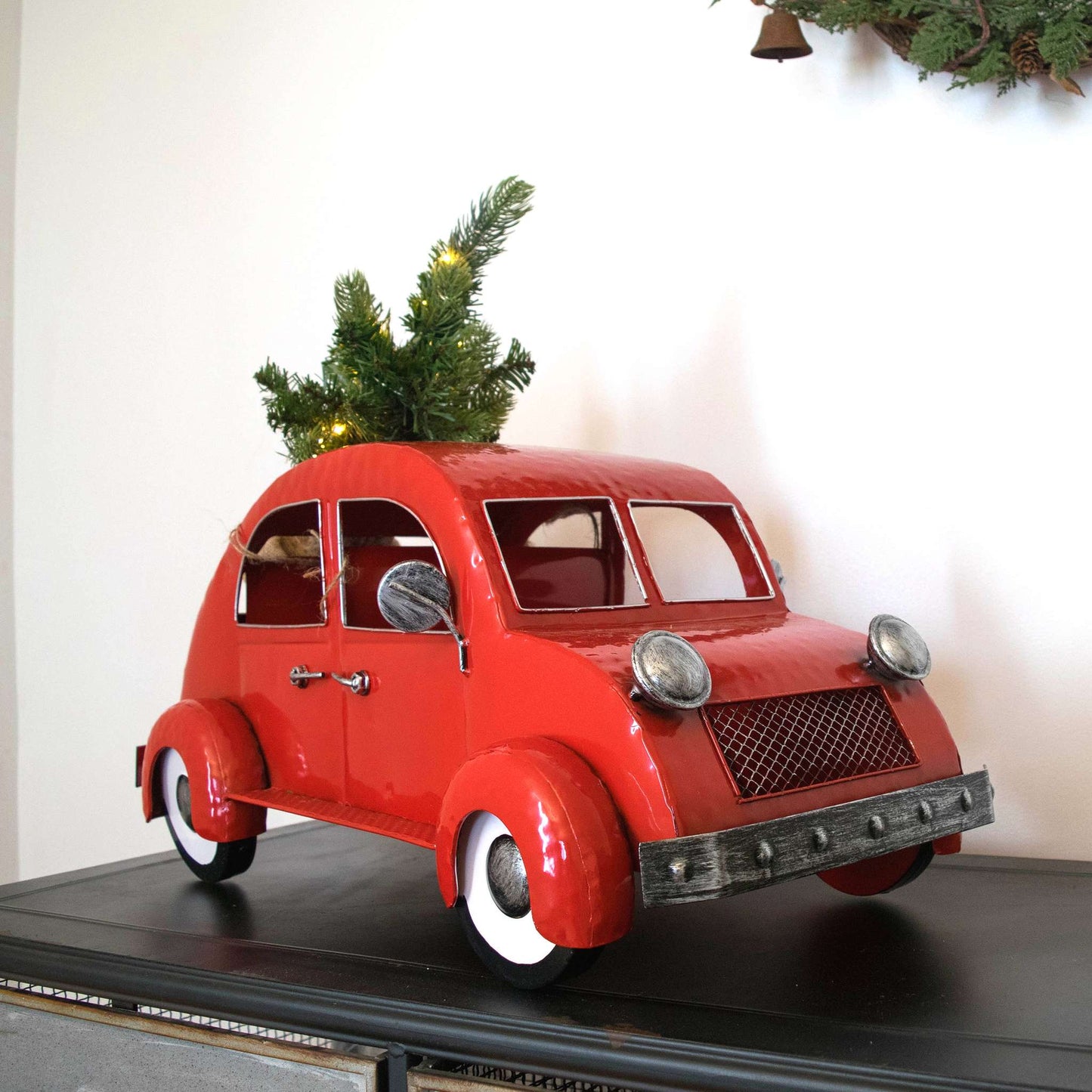 Christmas 1970's Inspired Christmas Tree Car