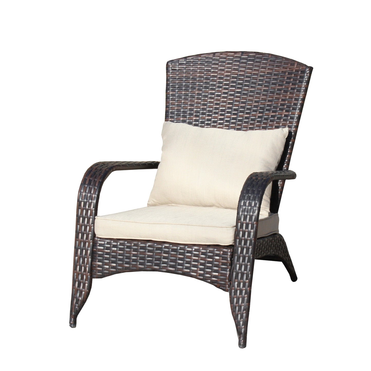 Patio Chair with Cushions(Beige Cushion)