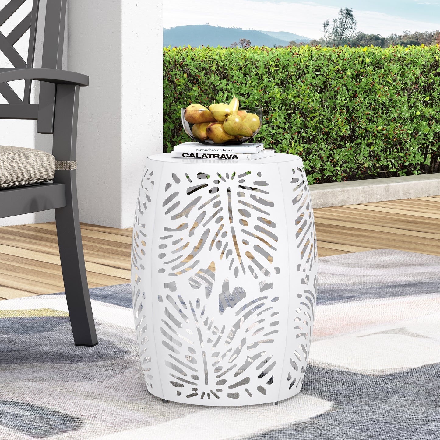 Metal end Table -Large